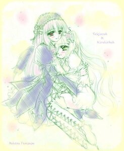 Rating: Safe Score: 0 Tags: 2girls blush boots dress frills hairband image kirakishou knee_boots long_hair long_sleeves looking_at_viewer multiple_girls pair siblings sisters suigintou very_long_hair wings yuri User: admin