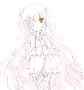 Rating: Safe Score: 0 Tags: 1girl bangs blush boots cross-laced_footwear eyebrows_visible_through_hair hair_between_eyes hands_on_own_cheeks hands_on_own_face hatsune_miku image kirakishou lineart long_hair long_sleeves looking_at_viewer monochrome solo striped thigh_boots thighhighs vertical_stripes very_long_hair white_background User: admin