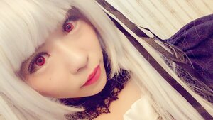 Rating: Safe Score: 0 Tags: 1girl bangs closed_mouth eyelashes face lips looking_at_viewer portrait red_eyes smile solo suigintou white_hair User: admin