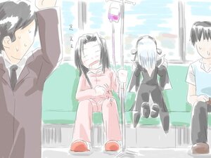 Rating: Safe Score: 0 Tags: 1boy 1girl 2boys black_hair blush faceless faceless_male formal image multiple_boys open_mouth solo suigintou suit sweat sweatdrop User: admin