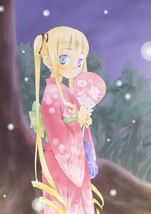 Rating: Safe Score: 0 Tags: 1girl blonde_hair blue_eyes blush fan hair_ribbon hand_fan image japanese_clothes kimono long_hair long_sleeves looking_at_viewer night paper_fan pink_kimono ribbon rozen_maiden shinku smile solo takano_natsuki tree twintails uchiwa yukata User: admin