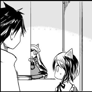 Rating: Safe Score: 0 Tags: 1boy animal_ears chibi comic greyscale hood image long_hair monochrome pair sakurada_jun souseiseki suiseiseki User: admin