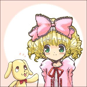Rating: Safe Score: 0 Tags: 1girl :3 blonde_hair blush bow dress green_eyes hair_bow heart hina_ichigo hinaichigo image kunkun kuropan_(crow_panther) long_sleeves looking_at_another looking_at_viewer lowres oekaki pink_bow pink_dress pink_shirt puppet red_bow ribbon rozen_maiden shirt short_hair short_sleeves smile solo striped upper_body User: admin