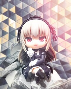Rating: Safe Score: 0 Tags: 1girl argyle argyle_background argyle_legwear blurry blurry_background blurry_foreground board_game boots checkered checkered_background checkered_floor checkered_kimono chess_piece chibi cookie depth_of_field doll dress floor hairband honeycomb_background lolita_fashion lolita_hairband long_hair on_floor pavement perspective pink_eyes plaid_background red_eyes reflection sitting solo stained_glass suigintou thighhighs tile_floor tile_wall tiles vanishing_point white_hair wings User: admin