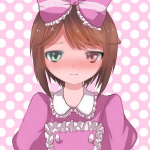 Rating: Safe Score: 0 Tags: 1girl blush bow brown_hair circle color_guide frills green_eyes hair_bow halftone halftone_background image mushroom patterned_background polka_dot polka_dot_background polka_dot_bikini polka_dot_bow polka_dot_bra polka_dot_dress polka_dot_legwear polka_dot_panties polka_dot_ribbon polka_dot_skirt polka_dot_swimsuit short_hair solo souseiseki strawberry_print unmoving_pattern upper_body User: admin