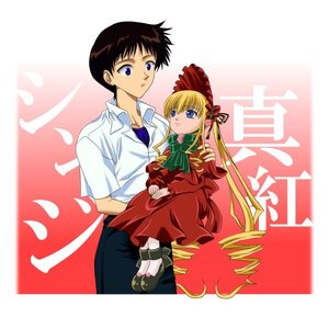 Rating: Safe Score: 0 Tags: 1boy 1girl auto_tagged blonde_hair blue_eyes bonnet bow bowtie dress drill_hair green_neckwear image long_hair long_sleeves looking_at_viewer pants red_dress shinku shirt sitting solo standing twin_drills very_long_hair User: admin
