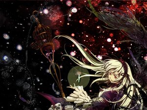 Rating: Safe Score: 0 Tags: 1girl blonde_hair dress flower hairband image lolita_hairband long_hair long_sleeves red_dress red_eyes solo suigintou very_long_hair wings User: admin