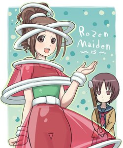 Rating: Safe Score: 0 Tags: 2girls aka_(s3637) brown_eyes brown_hair commentary_request dress human image kashiwaba_tomoe multiple_girls open_mouth pair photoshop_(medium) rozen_maiden saitou_(rozen_maiden) school_uniform screenshot see-through_silhouette serafuku shinai short_hair smile sword weapon wristband User: admin