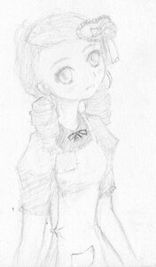 Rating: Safe Score: 0 Tags: 1girl dress drill_hair greyscale hair_ornament image kanaria monochrome short_sleeves solo tomoe_mami twin_drills User: admin