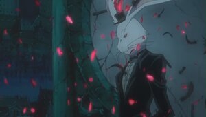 Rating: Safe Score: 0 Tags: 1girl bird image laplace_no_ma long_hair petals red_eyes screenshot solo User: admin