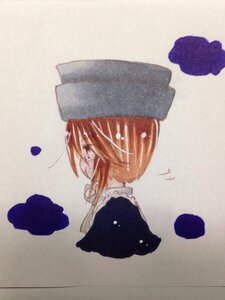 Rating: Safe Score: 0 Tags: 1girl black_headwear brown_hair flower hat profile red_eyes short_hair solo User: admin