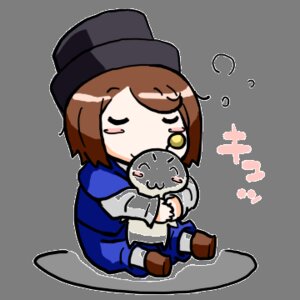 Rating: Safe Score: 0 Tags: 1girl blush brown_hair chibi closed_eyes frisk_(undertale) hat image long_sleeves short_hair sitting solo souseiseki white_background User: admin