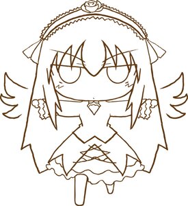 Rating: Safe Score: 0 Tags: 1girl akemi_homura akuma_homura argyle_legwear black_wings bow chibi dress feathered_wings feathers greyscale hair_bow hairband image long_hair magical_girl monochrome simple_background solo suigintou ultimate_madoka white_background wings User: admin