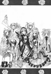 Rating: Safe Score: 0 Tags: 6+girls akemi_homura black_flower black_rose blue_rose bouquet bow dress drill_hair flower greyscale hairband holding_flower image kaname_madoka long_hair monochrome multiple multiple_girls pink_rose purple_rose red_rose rose short_hair short_twintails spoken_squiggle suigintou tagme thorns traditional_media twin_drills twintails two_side_up white_flower white_rose yellow_rose User: admin