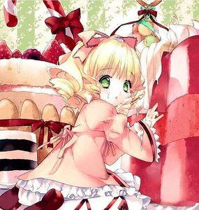 Rating: Safe Score: 0 Tags: 1girl blonde_hair bow cake drill_hair food food_on_face frills green_eyes hina_ichigo hinaichigo image looking_at_viewer looking_back marker_(medium) pillow ribbon solo traditional_media twin_drills underwear User: admin
