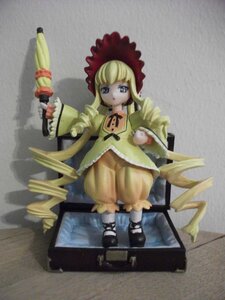 Rating: Safe Score: 0 Tags: 1girl bangs black_footwear blonde_hair bloomers blue_eyes bonnet bow bowtie doll dress drill_hair frills full_body holding long_hair long_sleeves looking_at_viewer photo shinku shoes solo standing twin_drills twintails underwear very_long_hair User: admin