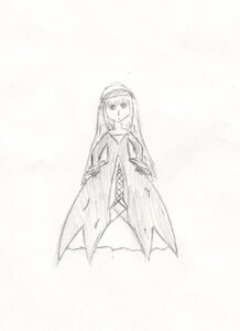 Rating: Safe Score: 0 Tags: 1girl dress greyscale image long_hair looking_at_viewer monochrome sketch solo suigintou very_long_hair User: admin