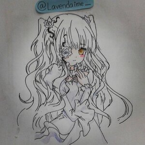 Rating: Safe Score: 0 Tags: 1girl dress eyepatch hands_on_own_chest image kirakishou long_hair looking_at_viewer monochrome photo solo spot_color traditional_media two_side_up ultimate_madoka yellow_eyes User: admin