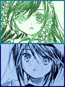 Rating: Safe Score: 0 Tags: :< blush border close-up closed_mouth eyebrows_visible_through_hair face frown image long_hair looking_at_viewer monochrome pair simple_background solo souseiseki suiseiseki white_background User: admin