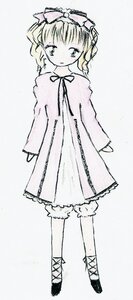 Rating: Safe Score: 0 Tags: 1girl blonde_hair bloomers blush bow dress full_body hina_ichigo hinaichigo image long_sleeves looking_at_viewer ribbon short_hair solo standing underwear white_bloomers User: admin