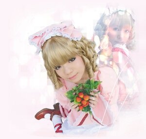 Rating: Safe Score: 0 Tags: 1girl blonde_hair bouquet dress flower hat hinaichigo lips looking_at_viewer realistic ribbon rose short_hair smile solo User: admin