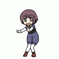 Rating: Safe Score: 0 Tags: 1girl brown_hair full_body green_eyes image long_sleeves open_mouth pantyhose pencil_skirt short_hair simple_background smile solo souseiseki standing uniform white_legwear User: admin