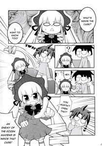 Rating: Safe Score: 0 Tags: 1boy ? comic doujinshi doujinshi_#109 dress glasses greyscale image lolita_fashion monochrome multiple multiple_girls nursery_rhyme_(fate/extra) opaque_glasses open_mouth spoken_question_mark twintails User: admin