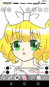 Rating: Safe Score: 0 Tags: 1girl bangs blonde_hair blunt_bangs character_name eyebrows_visible_through_hair fake_screenshot green_eyes hinaichigo image kirima_sharo looking_at_viewer open_mouth portrait short_hair simple_background solo viewfinder white_background User: admin