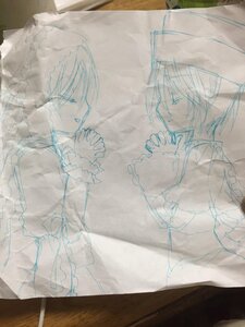 Rating: Safe Score: 0 Tags: 2girls crying holding_umbrella image long_sleeves multiple_girls pair rain shared_umbrella short_hair souseiseki suiseiseki tears traditional_media umbrella User: admin
