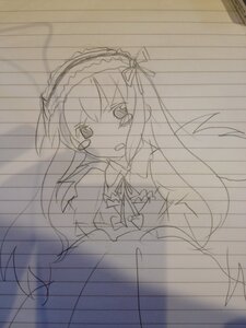 Rating: Safe Score: 0 Tags: 1girl akemi_homura black_hair choker hairband image kaname_madoka long_hair looking_at_viewer monochrome power_lines ribbon simple_background sketch solo suigintou tears white_background User: admin