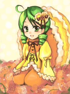 Rating: Safe Score: 0 Tags: 1girl ahoge dress drill_hair flower frills green_eyes green_hair image kanaria long_hair long_sleeves open_mouth orange_flower pink_flower pink_rose polka_dot purple_rose red_flower red_rose rose smile solo twin_drills white_rose yellow_flower yellow_rose User: admin