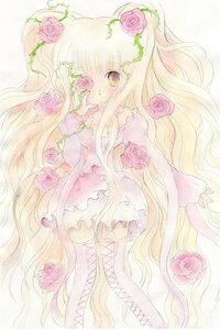 Rating: Safe Score: 0 Tags: 1girl blonde_hair boots brown_eyes cross-laced_footwear dress eyepatch flower hair_flower hair_ornament image kirakishou long_hair pink_flower pink_rose plant purple_rose red_flower red_rose rose solo thigh_boots thighhighs thorns traditional_media very_long_hair vines watercolor_(medium) User: admin
