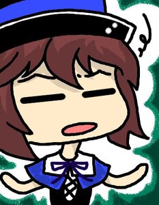 Rating: Safe Score: 0 Tags: 1girl :d animal_ears auto_tagged brown_hair cat_ears cat_tail chibi dress hat image neck_ribbon open_mouth ribbon short_hair smile solo souseiseki tail User: admin