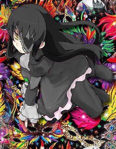 Rating: Safe Score: 0 Tags: 1girl barasuishou black_hair dress image long_hair long_sleeves looking_at_viewer looking_back pantyhose solo yellow_eyes User: admin