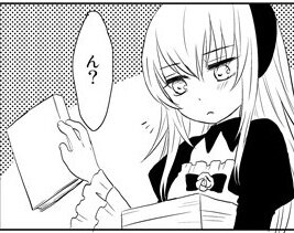 Rating: Safe Score: 0 Tags: 1girl :< blush dress greyscale halftone halftone_background image long_hair long_sleeves monochrome paper polka_dot solo suigintou upper_body User: admin