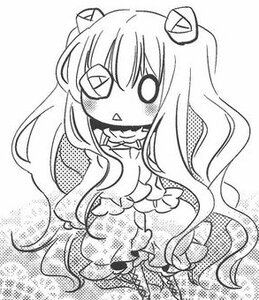 Rating: Safe Score: 0 Tags: 1girl dress greyscale hata_no_kokoro image kirakishou long_hair monochrome solo triangle_mouth very_long_hair User: admin