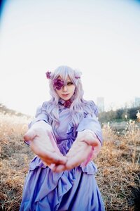 Rating: Safe Score: 0 Tags: 1girl barasuishou blurry blurry_foreground depth_of_field dress eyepatch flower foreshortening hair_ornament lips long_hair motion_blur outstretched_arm outstretched_hand pov reaching reaching_out solo User: admin