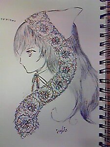 Rating: Safe Score: 0 Tags: 1girl flower image profile solo suiseiseki traditional_media User: admin