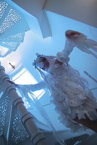 Rating: Safe Score: 0 Tags: 1girl bird building day dress frilled_dress frills hatsune_miku indoors kirakishou long_hair sky solo standing very_long_hair white_dress User: admin