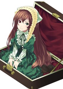 Rating: Safe Score: 0 Tags: 1girl :| black_footwear blush brown_hair closed_mouth dress frilled_dress frills green_dress green_eyes heterochromia image kneeling long_hair long_sleeves looking_at_viewer mizuki_makoto photoshop_(medium) red_eyes rozen_maiden shoes solo suiseiseki suitcase very_long_hair User: admin