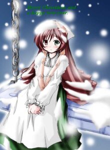 Rating: Safe Score: 0 Tags: 1girl artist_request blush chain dress green_eyes heterochromia image long_hair long_sleeves looking_at_viewer outdoors photoshop_(medium) red_eyes rozen_maiden snow snowing solo standing suiseiseki very_long_hair white_dress User: admin