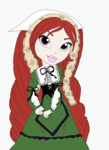 Rating: Safe Score: 0 Tags: 1girl dress green_dress hong_meiling image long_hair long_sleeves red_hair ribbon solo striped suiseiseki tongue tongue_out vertical_stripes very_long_hair User: admin