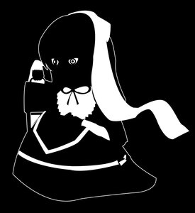 Rating: Safe Score: 0 Tags: 1girl auto_tagged black_background dress greyscale image lineart long_hair monochrome solo suiseiseki transparent_background User: admin