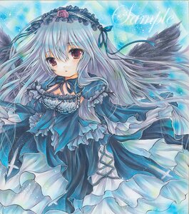 Rating: Safe Score: 0 Tags: 1girl breasts colored_pencil_(medium) dress flower frills gothic_lolita hairband image lolita_fashion lolita_hairband long_hair long_sleeves looking_at_viewer marker_(medium) millipen_(medium) pastel_(medium) red_eyes ribbon sample solo suigintou traditional_media User: admin