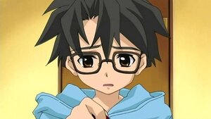 Rating: Safe Score: 0 Tags: 1boy :o auto_tagged black-framed_eyewear black_hair close-up face glasses human looking_at_viewer open_mouth sakurada_jun screenshot solo User: admin