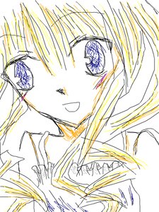 Rating: Safe Score: 0 Tags: 1girl close-up eyebrows_visible_through_hair image shinku simple_background solo white_background User: admin