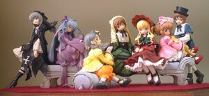 Rating: Safe Score: 0 Tags: 6+girls blonde_hair blue_eyes bow brown_hair doll dress gloves green_eyes hat hina_ichigo kanaria long_hair multiple_dolls multiple_girls pantyhose shinku short_hair siblings silver_hair sisters sitting souseiseki suigintou suiseiseki tagme wings User: admin