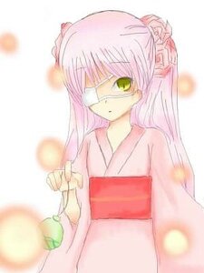Rating: Safe Score: 0 Tags: 1girl bangs eyepatch green_eyes image japanese_clothes kimono kirakishou long_hair long_sleeves looking_at_viewer pink_hair solo upper_body User: admin