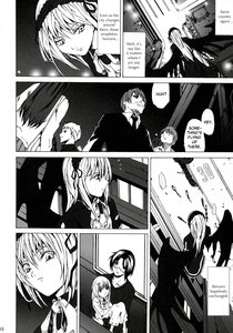 Rating: Safe Score: 0 Tags: 1boy comic doujinshi doujinshi_#12 eyebrows_visible_through_hair greyscale hair_ribbon image long_hair monochrome multiple multiple_girls ribbon shaded_face User: admin