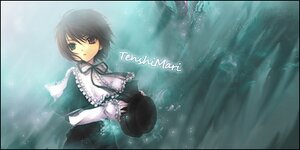 Rating: Safe Score: 0 Tags: 1girl auto_tagged black_hair black_ribbon frills heterochromia image letterboxed long_sleeves looking_at_viewer rain ribbon short_hair solo souseiseki water User: admin
